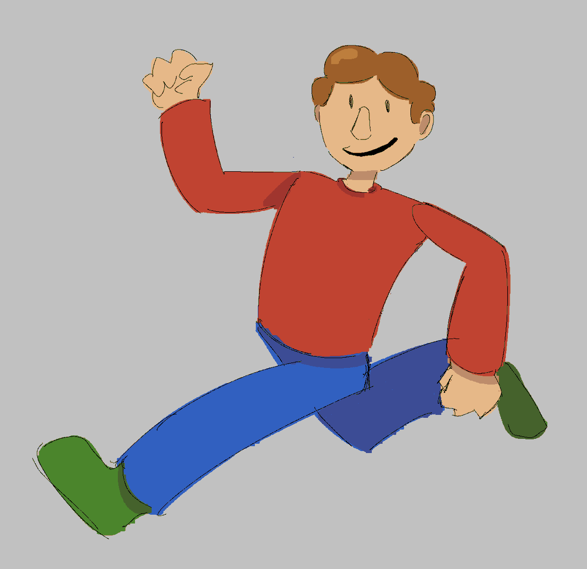 NULLIFIEDC0DE's tweet image. i drew a student haha #bbieal #baldisbasics