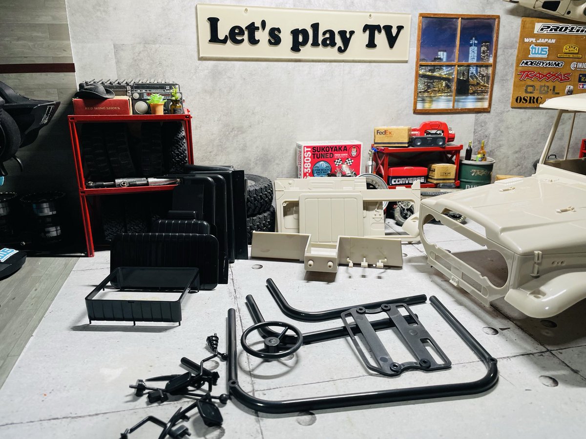 LetsplayTV4's tweet image. RC4WD FJ40 制作プロジェクト

ボディーと内装の切り離し、バリ除去、脱脂完了✨

#rc4wd #scalecrawler #fj40