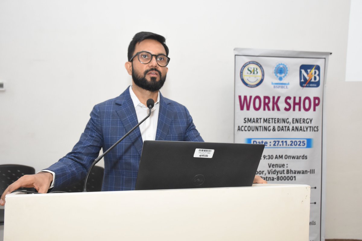 BiharEnergy's tweet image. NBPDCL–SBPDCL द्वारा संयुक्त रूप से आयोजित इस कार्यशाला में Field Officers, O&amp;amp;M, Revenue, STF (Energy Theft), Smart Metering Cells, AMISPs की सक्रिय सहभागिता रही । (2/2)
#BSPHCL #SmartMetering #DigitalDISCOM #PoweringBihar
@SEVA_NBPDCL @SEVA_SBPDCL @EnergyBihar