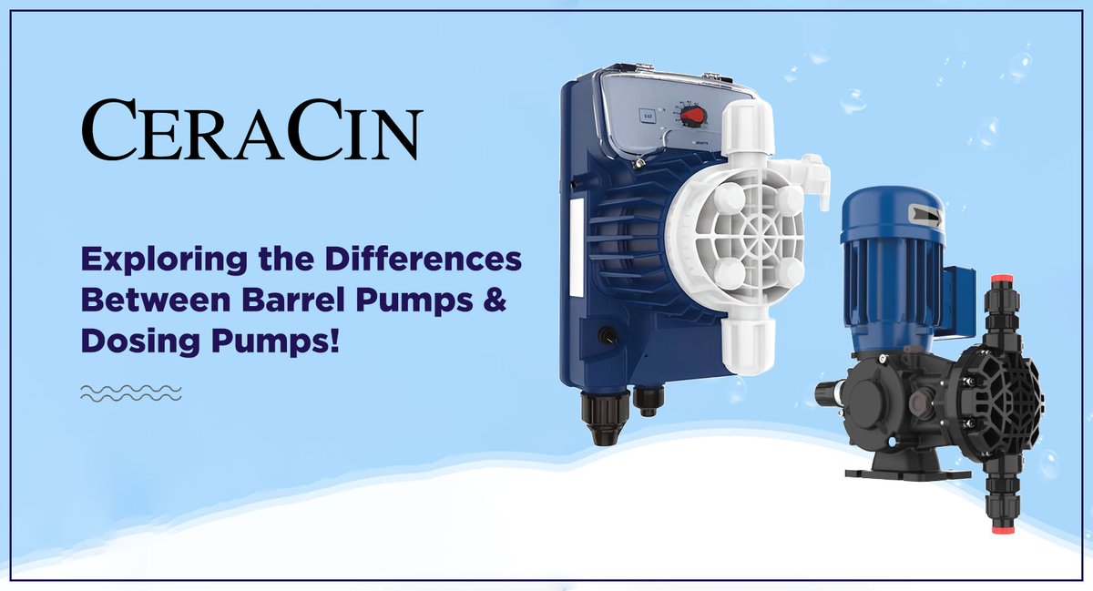 Ceracin168458's tweet image. Discover the key differences between #barrelpumps and #dosingpumps. Learn how each works, its advantages, and which pump is best suited for your industrial application.
.
ceracin.com/differences-be…