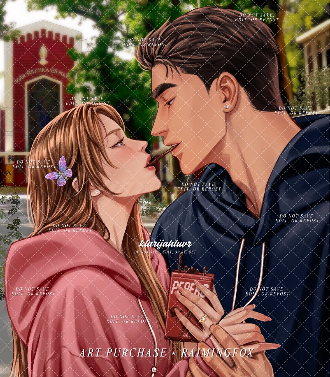 klarijahluvr's tweet photo. “i want a kiss from you. i want your lips, baby.” 

Until Trilogy | Klare &amp; Elijah 💖
🎨: @raimingfox &amp; @yhangarts https://t.co/tNKEj8ggYi