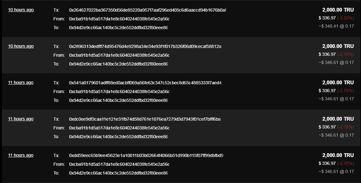 TrueCryptoPower's tweet image. Just $2,000 $TRU is enough to stake to run #Truebit node. Why are we securing the node with only $340?
There are2⃣options: 
-only in the early stage and the number of required $TRU will increase later.
-Truebit team knows that the value of 1 $TRU will soon increase significantly.