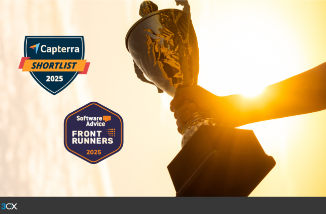 Nous sommes fiers d'avoir reçu plusieurs reconnaissances de Capterra et Software Advice en 2025 ! Avec plus de 450 avis, 3CX continue à fournir des communications professionnelles et puissantes, maintenant gérées également par l'IA !
3cx.fr/blog/gartner-a…