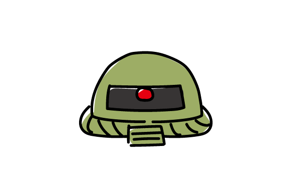 「先週の絵描き歌はわかりました。頭だけ見ると掩体壕っぽい #こねくと954」|パンダ・ハヤシヤのイラスト