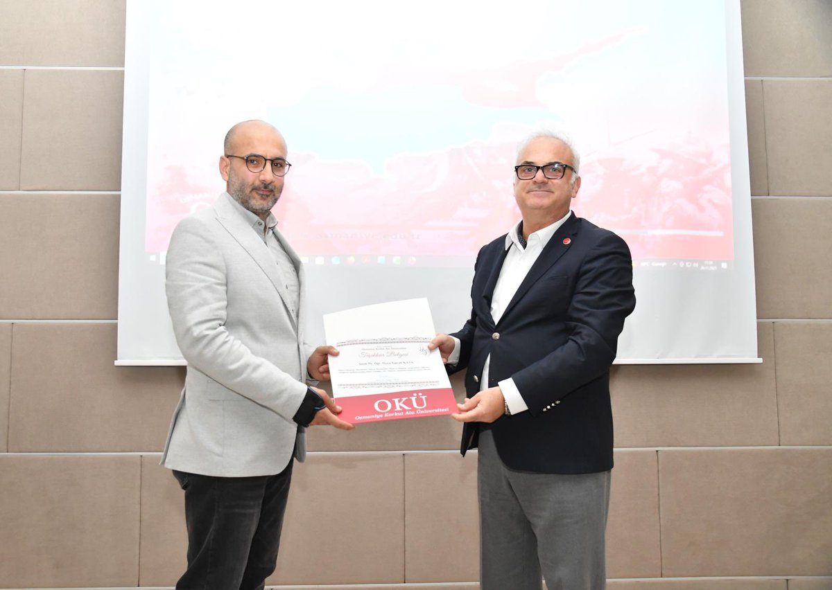 Üniversitemiz Uluslararası İlişkiler Bölümü tarafından “Kıbrıs Meselesinin Dünü ve Bugünü” konulu bir konferans düzenlendi. İİBF Amfi-1’de gerçekleştirilen programa öğrenciler ve akademisyenler yoğun ilgi gösterdi.

Haberin detayları için👉 osmaniye.edu.tr