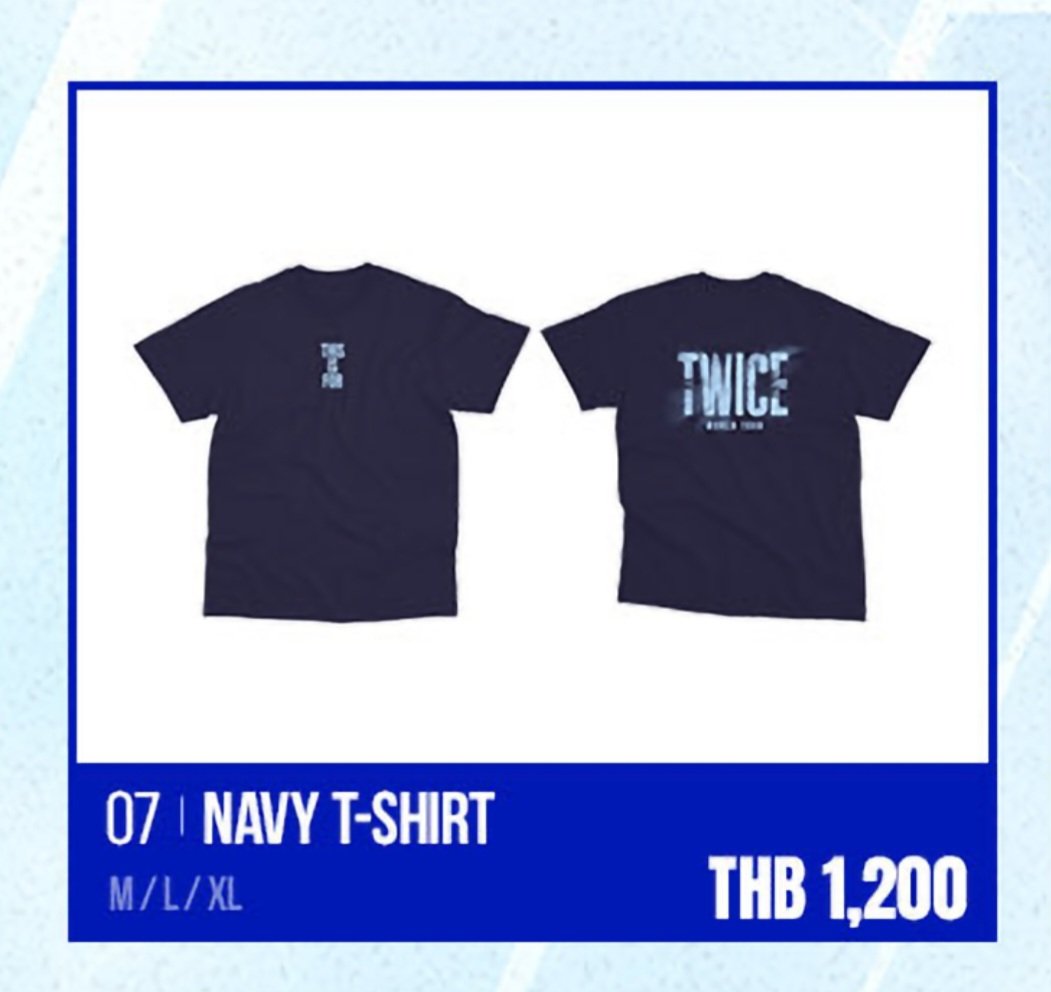 roseteax's tweet photo. @winterbaluu เราซื้อไซซ์ M มาสองแบบค่ะ Ringer จะตัวเล็กกว่าหน่อย
06 ringer M ~ 40 นิ้ว
07 Navy M ~ 43-44 นิ้ว
#TWICE_POPUP_BANGKOK https://t.co/5tQeT0Kklf