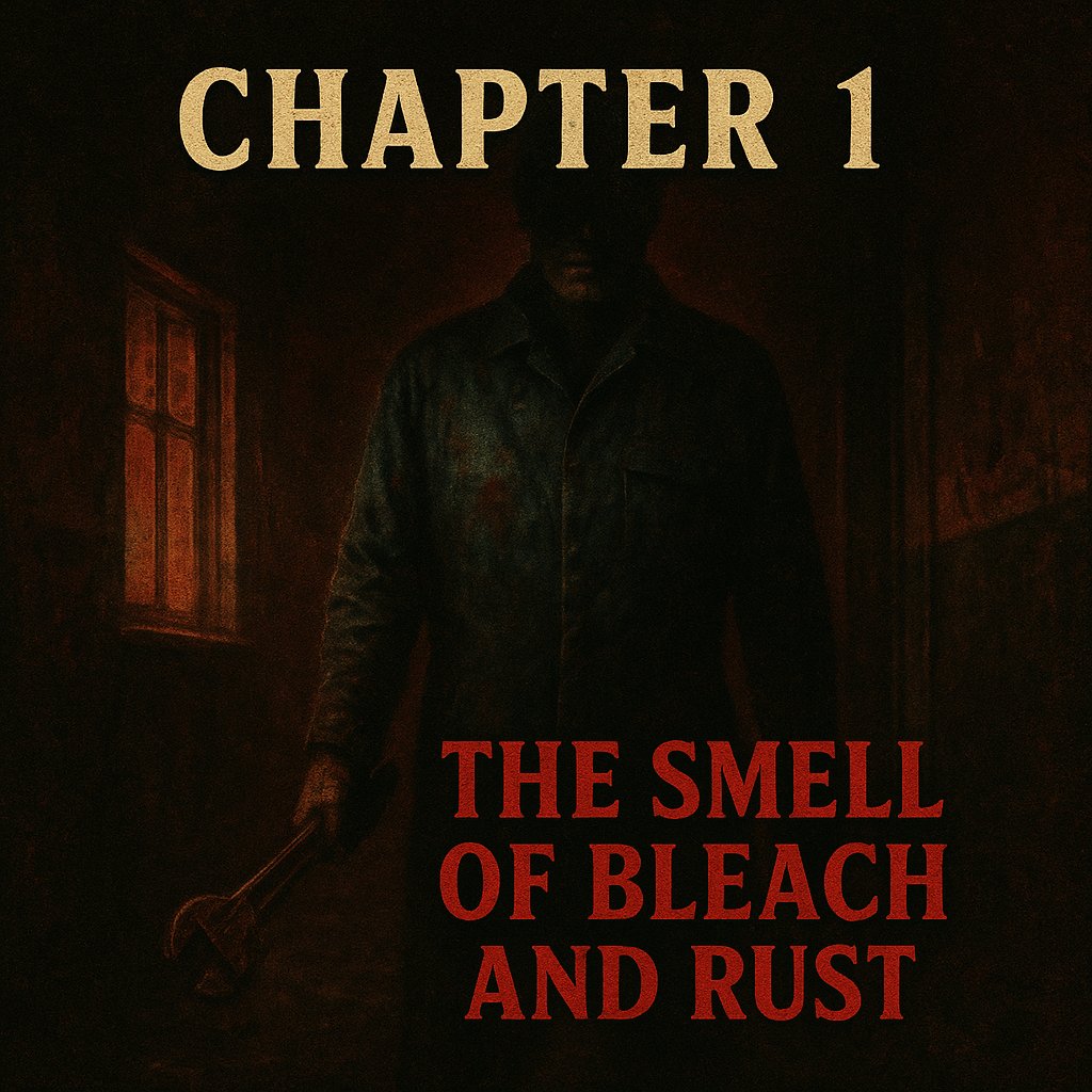 🩸 Dark Tales Uncovered is BACK.
Season 7 begins with Grimes: The Rosewood Slasher — a brand-new horror saga set deep inside Rosewood Care Home.

Chapter 1: The Smell of Bleach and Rust
A lonely maintenance man.
A boiler room full of secrets.
And a darkness that’s only just