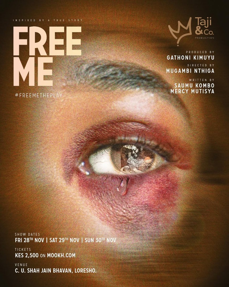 This Friday,  Free Me The Play is definitely one to watch. The play follows Queen Gathoni , a young Kenyan woman, as she transforms from a victim of domestic abuse into a resilient survivor. The play blends drama, music, and interactive elements as the story immerses the audience