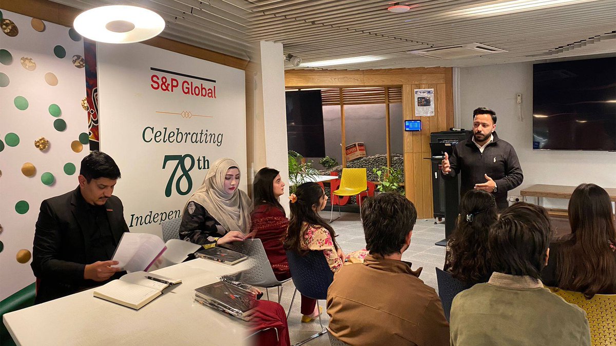 Students of Bahria University H-11 Campus (7th semester – Environmental Sciences &amp; Geophysics) visited S&amp;P Global Islamabad to learn about operational workflows, analytical roles, and career opportunities in Geoscience.

#Geoscience #EnvironmentalSciences #IndustryExposure