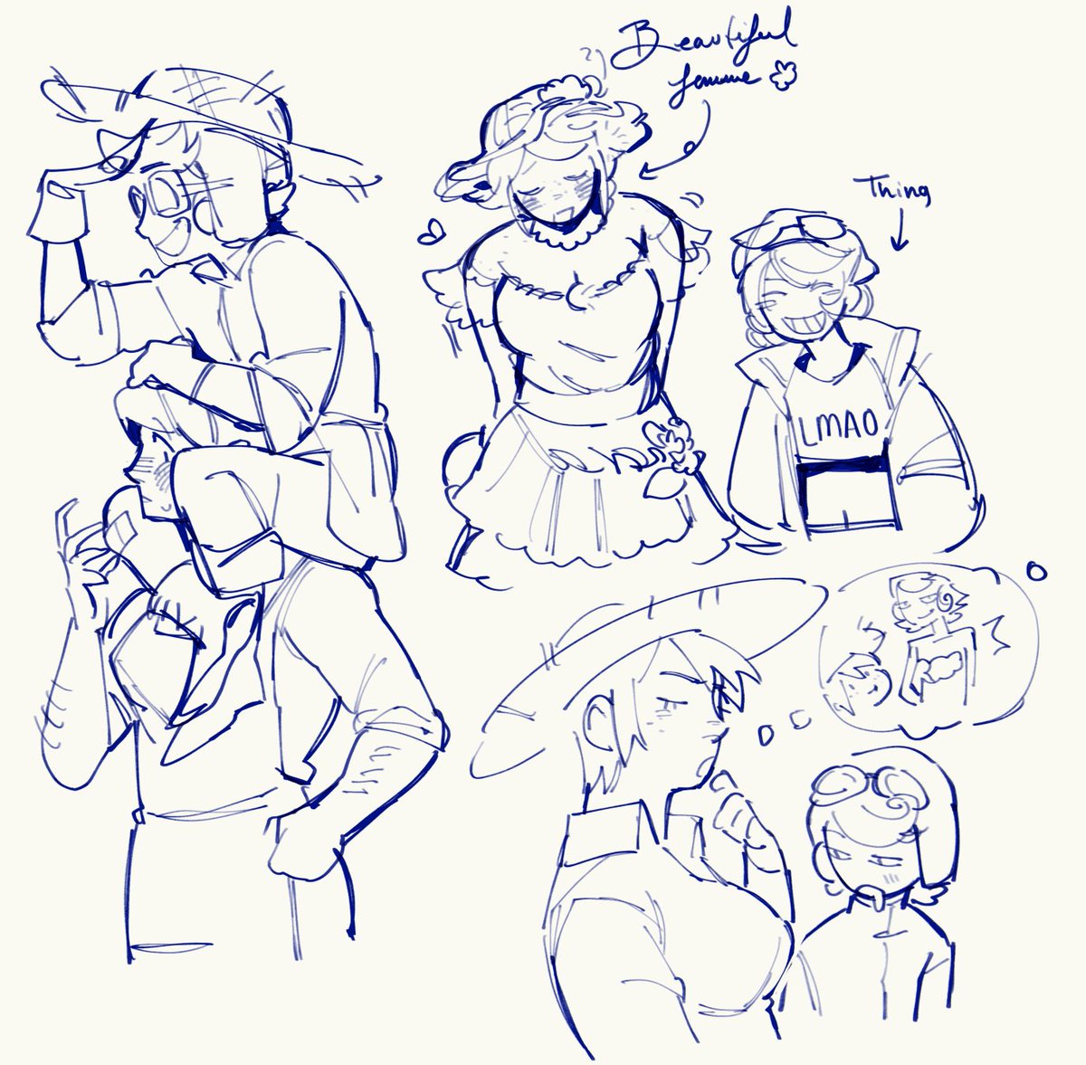 SlothFail's tweet image. #tracyemma doodles Ive done in the last weeks