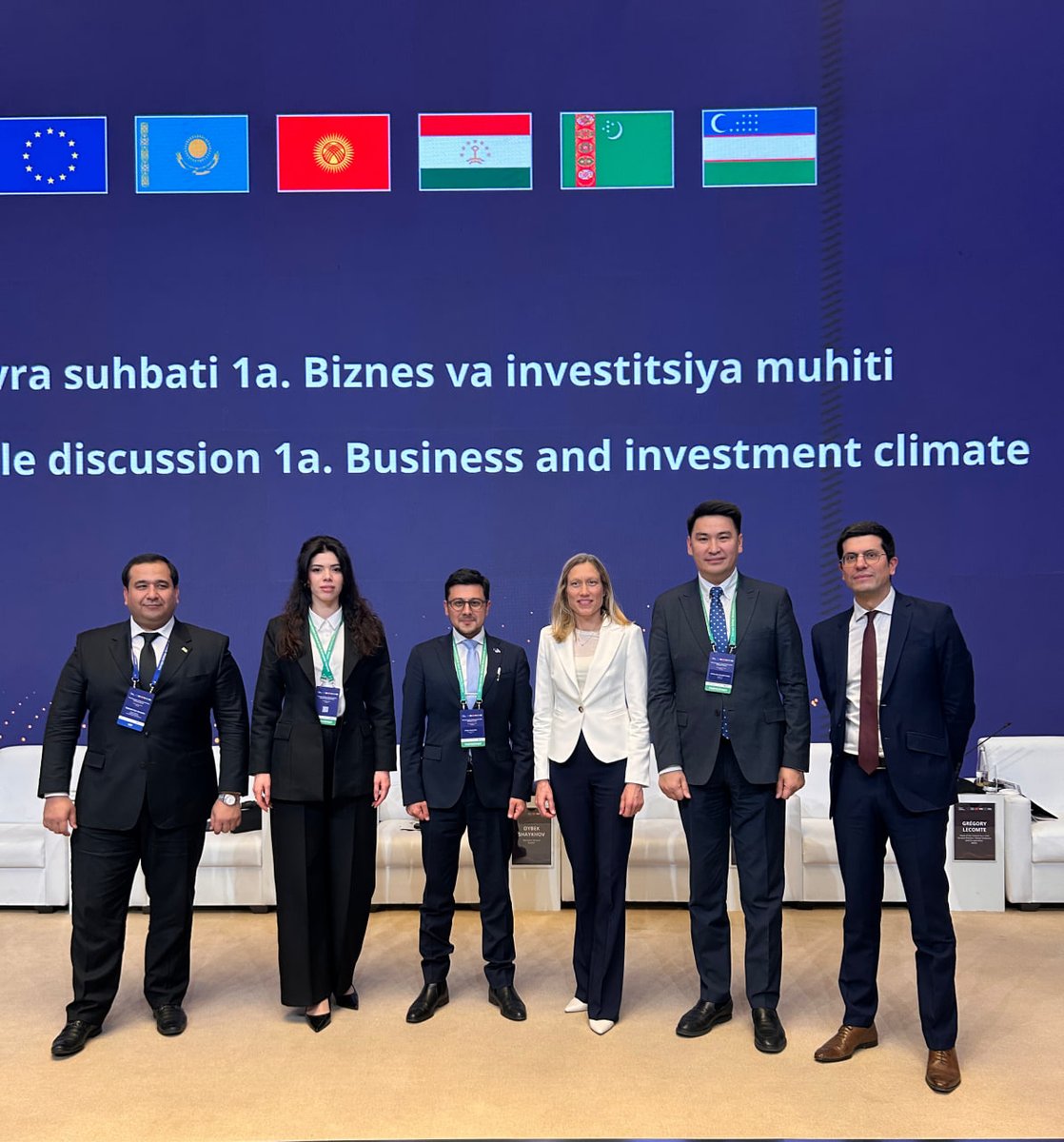 On 26th of November, our Secretary General Oybek Shaykhov took part as a speaker in the “Business and Investment Climate” roundtable at the 3rd EU–Central Asia Economic Forum in Tashkent.

#EUROUZ #Uzbekistan #Forum