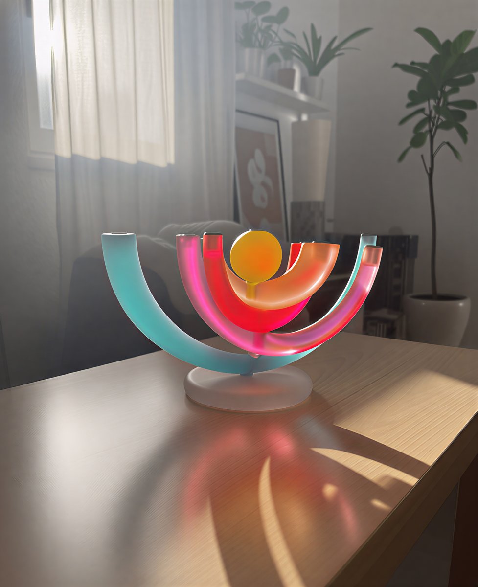 Colours&amp;Lights Menorah