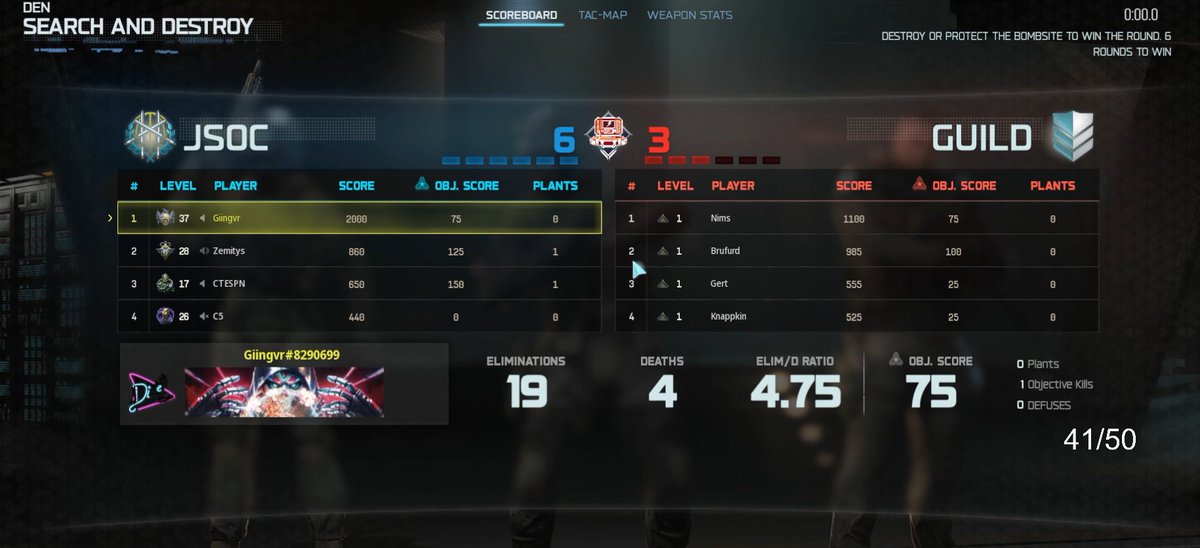 dropping sack on randoms.