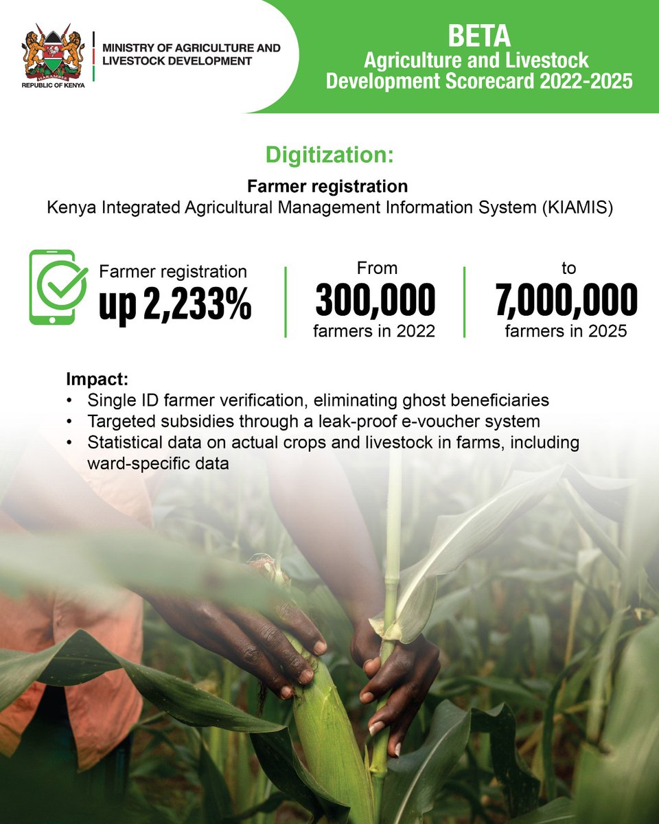 Linet_Onyi's tweet image. At the Enashipai Summit leaders emphasized that the Agri Tech Revolution is making agriculture competitive by using data driven policy to match county interventions with real farmer needs on the ground. #MoALD #AgriNext