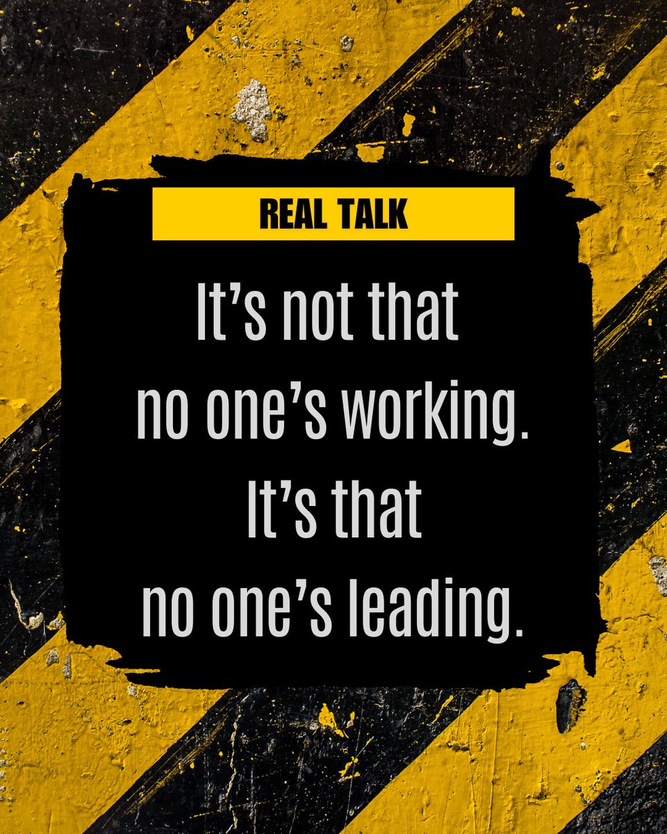 PatsyStout100's tweet image. No one’s steering.
Plenty of updates. No ownership.
Plenty of meetings. No challenge.
Projects don’t fail from lack of action.
They fail from everyone assuming someone else is in charge.

#ProjectDelivery
#ConstructionLeadership