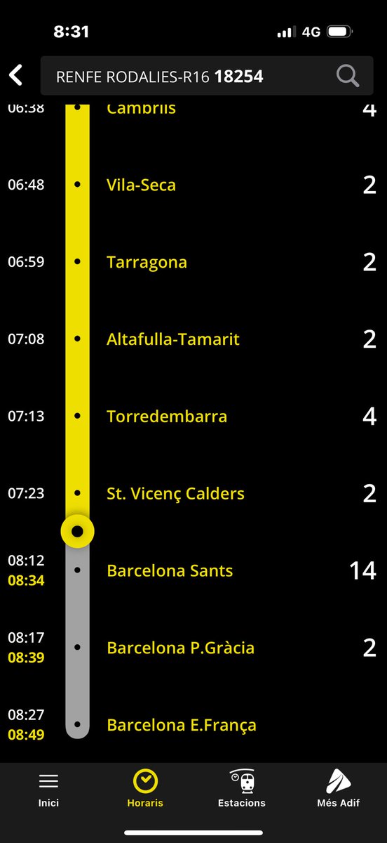 Ahir tard, avui tard

1hora 40 min per fer TGN /BCN es inacceptable

La mobilitat, no es únicament moure’s, es vivenda, es salud, es territori, es treball !

@dignitatalesvies