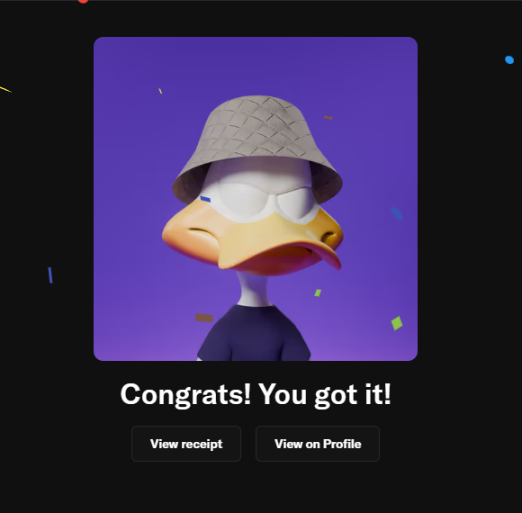 fair005_Art's tweet photo. Got myself a new NFT for my metaverse avatar ๐ฆ
@OthersideMeta โ testing it tonight.
Have a great gaming session everyone!
Link to the duck collection in the comments ๐@apecoin
#NFT #Web3 #Metaverse #Crypto #Gaming https://t.co/8xcXfRaxT8