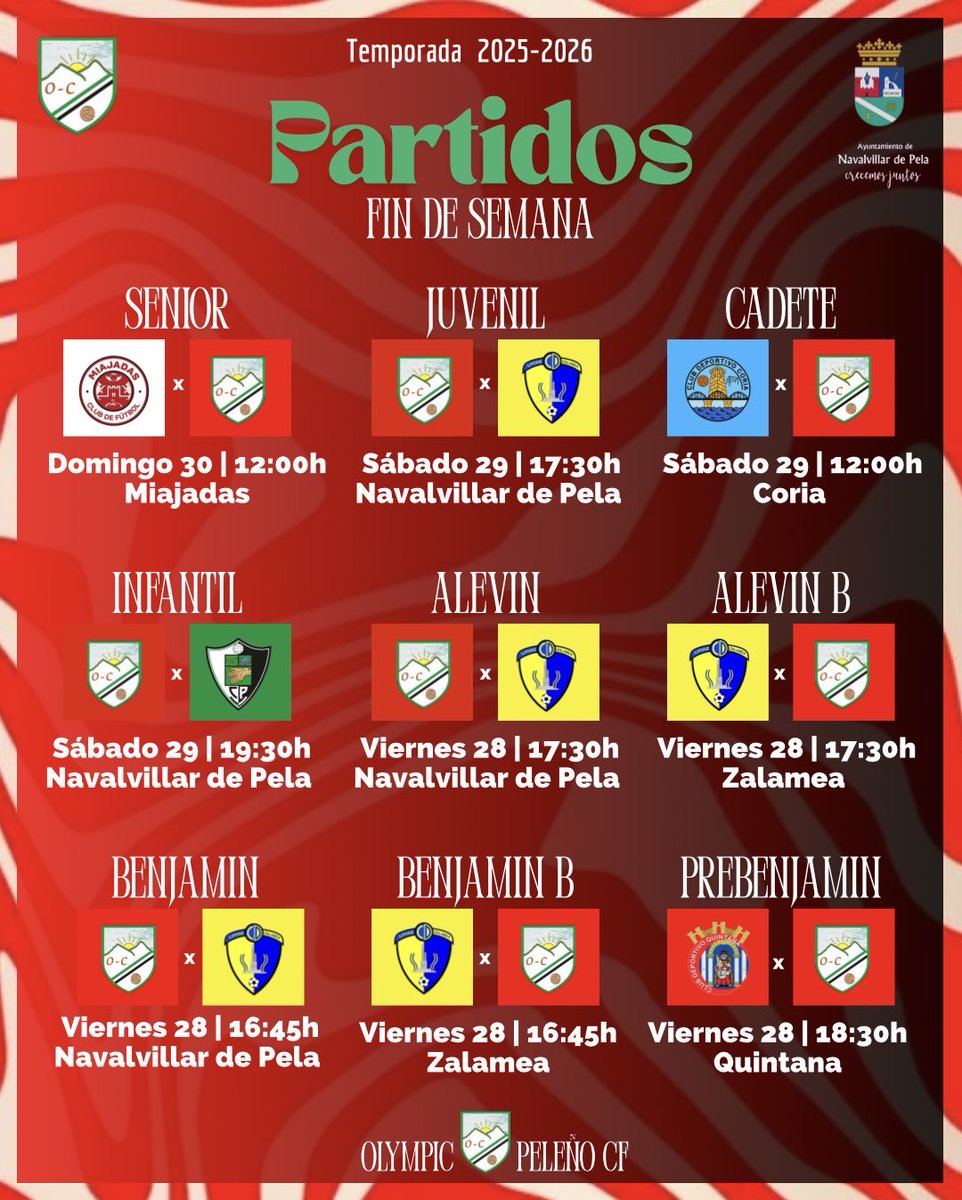 𝗣𝗔𝗥𝗧𝗜𝗗𝗢𝗦 | 🔴⚪️

#OlympicPeleñoCF