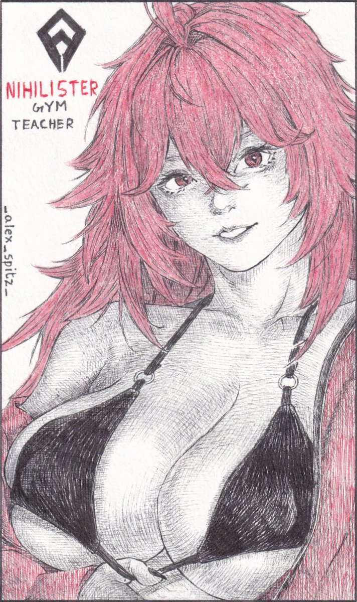 alex_spitzzzz's tweet image. Made it a long time ago, but forgot to post it here.

#Nihilister #ニヒリスタ #GoddessofVictoryNIKKE #Goddessofvictory #ニケ #NIKKEfanart #NIKKE