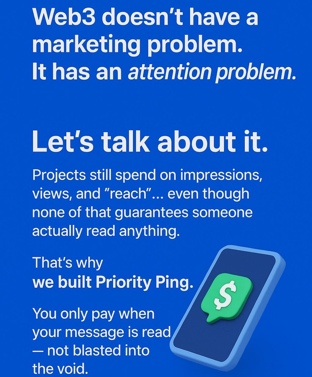 SundayFAbimaje's tweet image. Get onboard and be a Pingstar today:👉app.priorityping.me

#Web3 #ReadtoEarn #Web3Builders #Web3Community