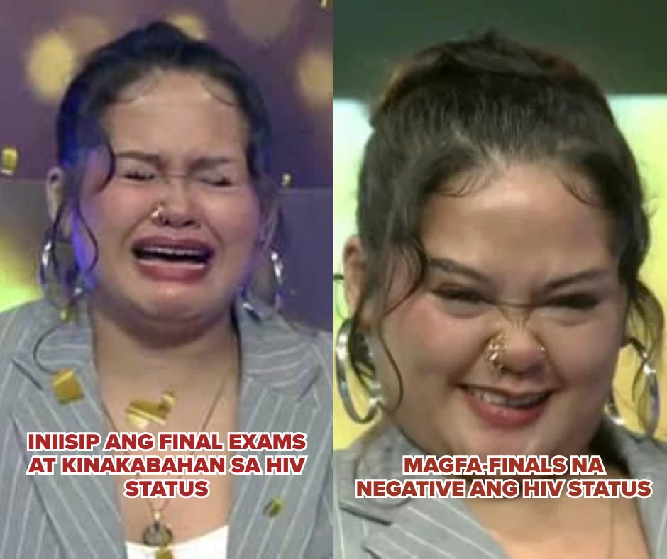 ajuwancc's tweet image. Huwag hayaang dagdagan ng HIV worries ang stress mo sa finals. 

Magpa-test na para makapag-focus sa iyong finals prep! 

Libre, mabilis, at confidential.

✅ Book your HIV test today! DM me 😉 

#FreeHIVTest(City) #HIVPhilippines