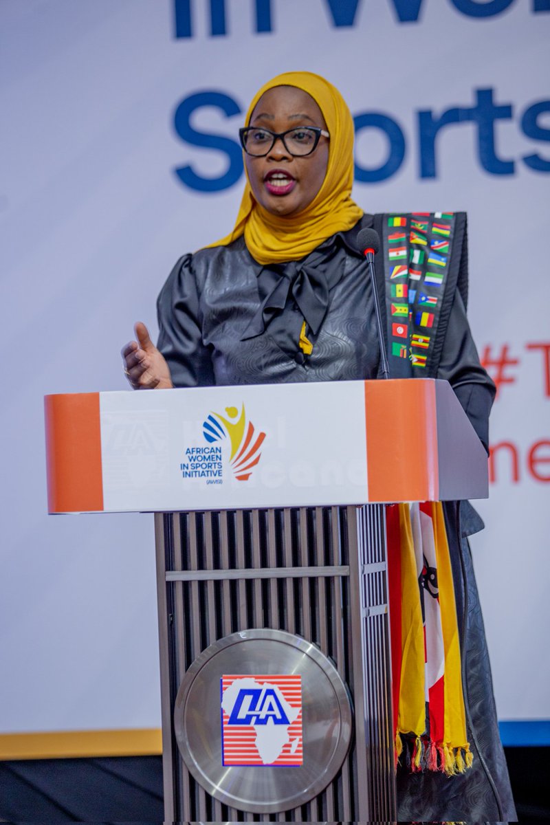 African Women In Sports Summit 2025 

Talking about Gender Based Violence should not be shameful — <a href="/DrMariamMpaata/">Mariam Mell’Osiime Mpaata</a> , President AWISI

#AWISISummit2025
#EndGBVNow
#16daysofactivism