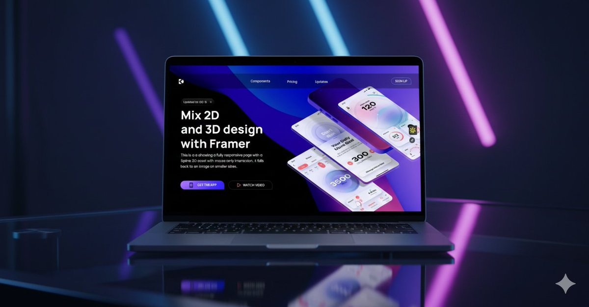 My laptop is currently having issues, so I decided to generate a mockup of my design with Google's Nano Banana. 

How does it look?