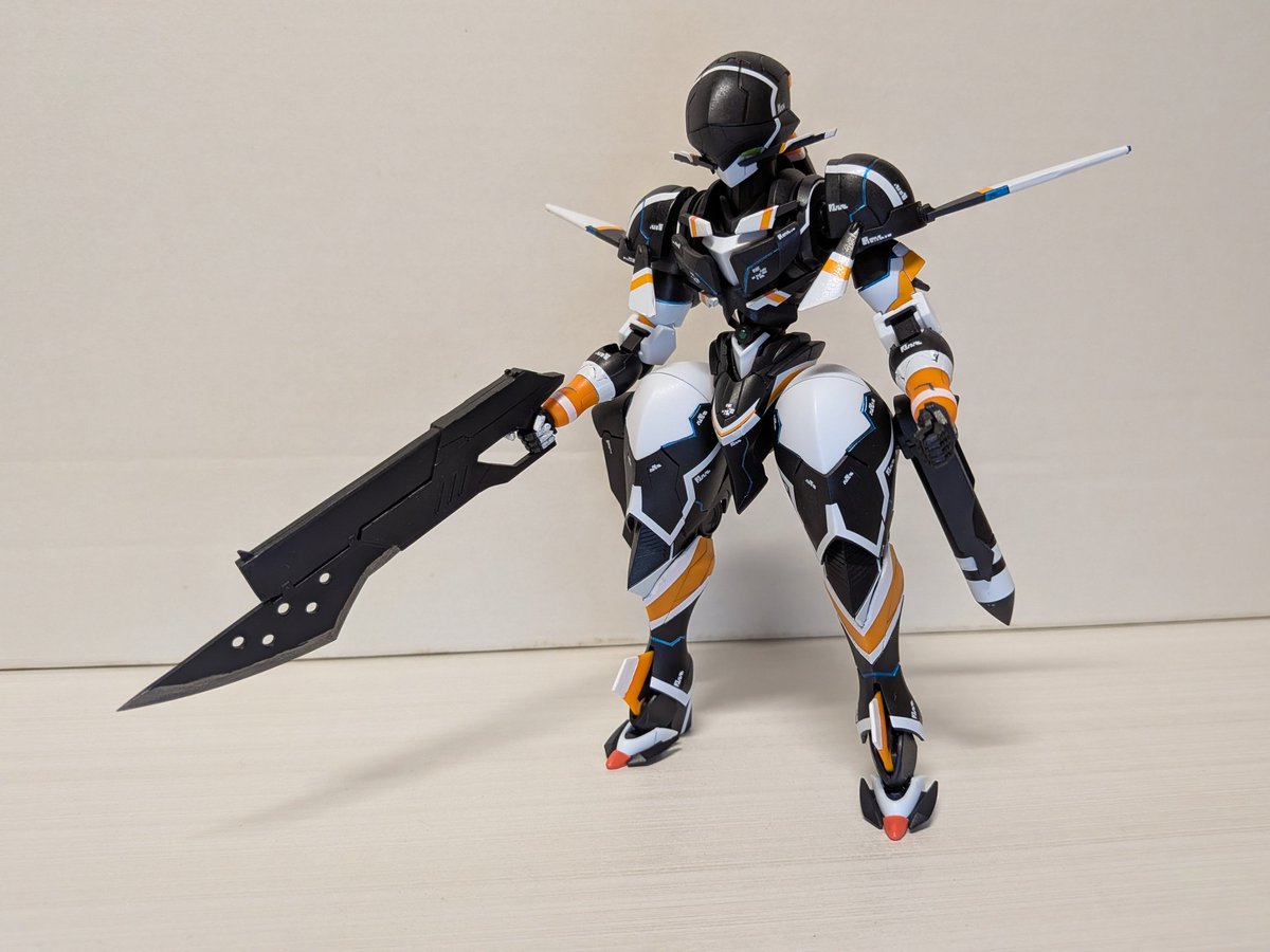 koshinuke41's tweet image. 「くたばれ！ブリキ野郎！」
チェインバー完成しました

ラストバトルのチェインバーの判断が大好きすぎます
AIの進化が凄まじい昨今
あのような素敵な回答が出せるAIが生み出されればいいですね

#MODEROID