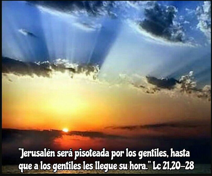 #ImagenDelDía #EvangelioDelDía 
Lc 21,20-28. Jueves de la XXXIV semana del tiempo ordinario 
#FelizJueves