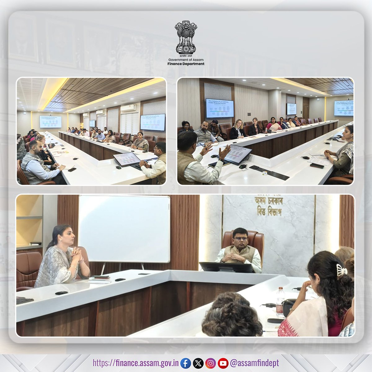 AssamFinDept's tweet image. A delegation from PARIS21 met Jayant Narlikar, Commissioner &amp;amp; Secretary to the Government of Assam, Finance Department, and discussed ways to strengthen Gender Data Use in Assam. @AssamFinDept is the key stakeholder in gender-responsive budgeting and data-driven decision-making.