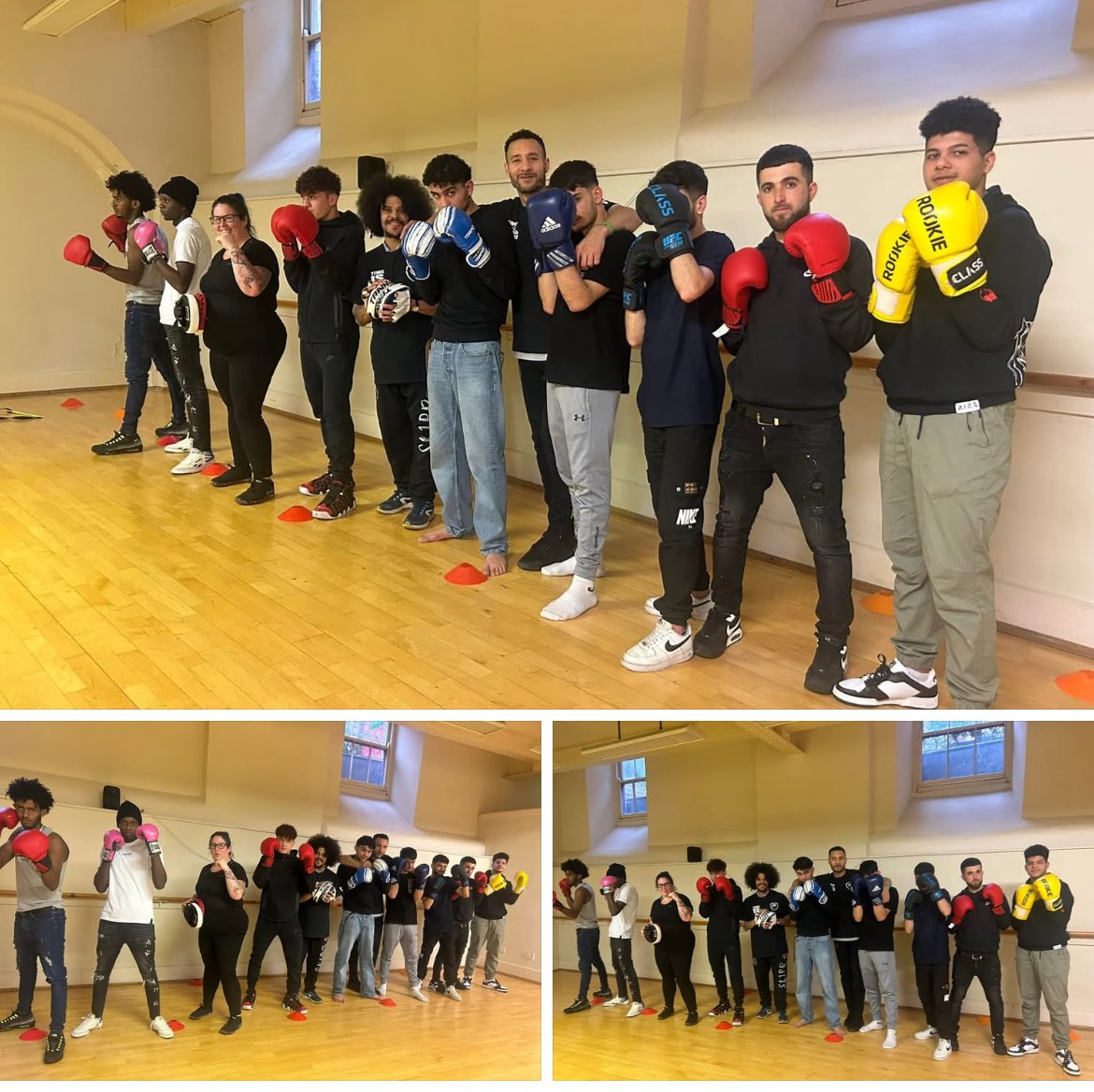Working with amazing young people from different countries — doing some boxing 🥊 to build relations 😎🤗💯🙏🏽💯👏🏽
Supporting our communities
Our people ❤️👊🏽

Big thanks to  Enrichment at <a href="/NottmCollege/">Nottingham College</a> <a href="/NottsOPCC/">Nottinghamshire OPCC</a> FYI <a href="/NottsVRP/">Notts VRP</a>
