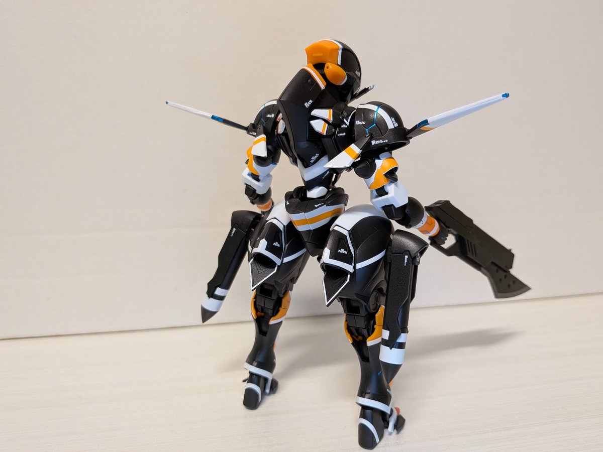 koshinuke41's tweet image. 「くたばれ！ブリキ野郎！」
チェインバー完成しました

ラストバトルのチェインバーの判断が大好きすぎます
AIの進化が凄まじい昨今
あのような素敵な回答が出せるAIが生み出されればいいですね

#MODEROID