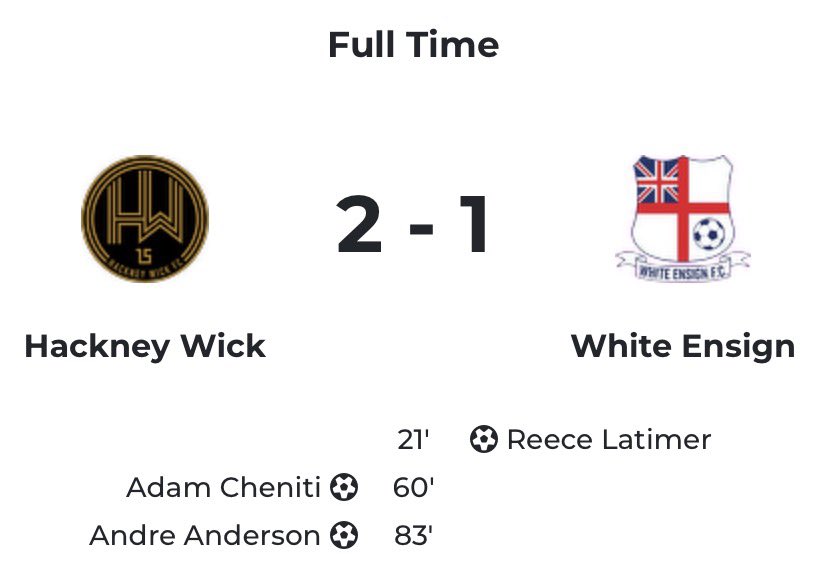 justinelliswick's tweet image. Fan cam highlights from last nights match between @HackneyWickFC and @EnsignOfficial.