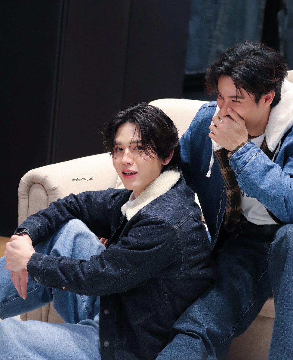 meluvTN_ON's tweet image. มีคนเสียอาการแล้วหนึ่งงง😅😅😂😂

TAYNEW WITH AMERICAN EAGLE
#AmericanEagleTH #AEJeans
#Tawan_V #Newwiee #Taynew #เตนิว