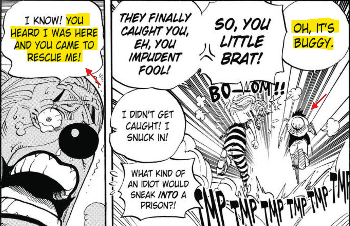 RomPieceG5's tweet image. Yall keep calling Buggy a joke, but there’s no way Oda is keeping him hidden like Dragon for the final war without a reason! Everything points to him having a God fruit, but I have no idea which one… what do you guys think!? #onepiece1167 #BuggyJiro #SecondSon