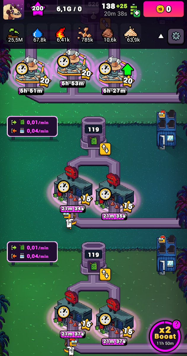 GQ_Zone's tweet image. 🏗️ Fueling Up for the Future!
Big milestone today! I&apos;ve officially started production of both Ceramics and Fuel! 🔥🧱
Join here-craft-world.gg

A week of grinding these will set me up perfectly to start crafting those higher-tier, more valuable resources next. The…