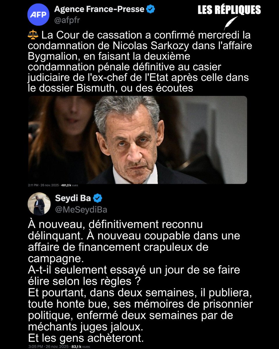 Les Répliques tweet media