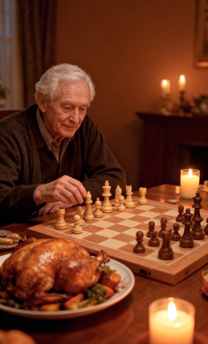 Chessnutech2022's tweet image. This Thanksgiving, we’re thankful for all the little blessings, especially the joy chess brings.
#HappyThanksgiving #Grateful #ChessLife #FamilyAndChess