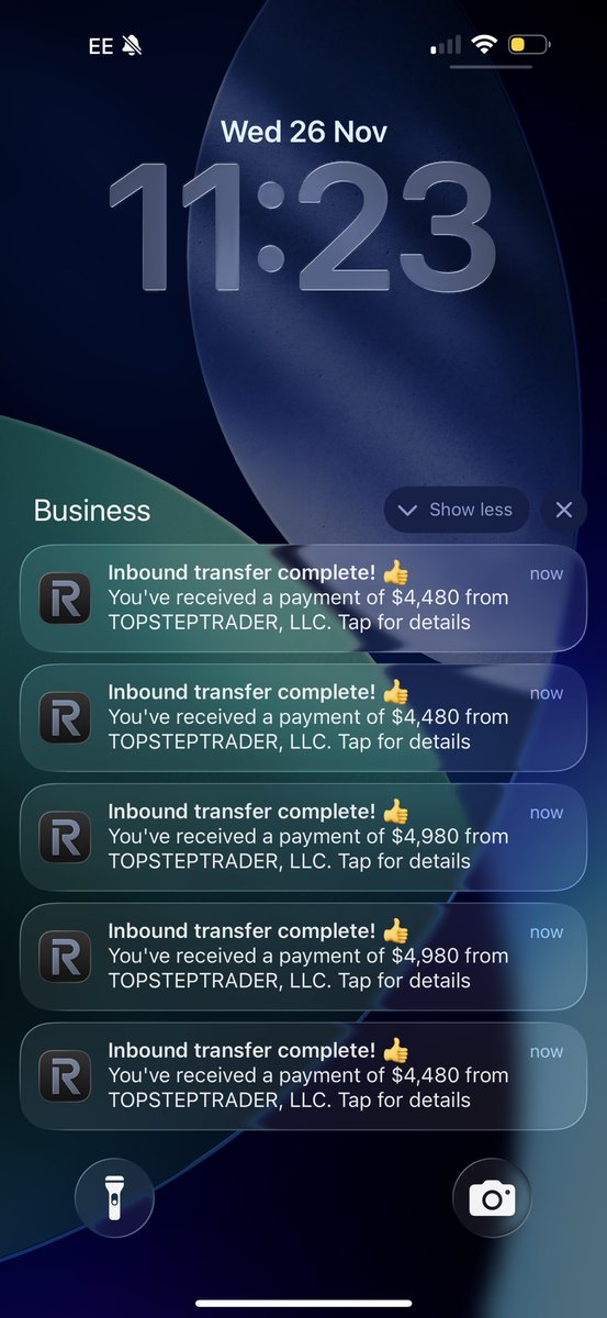 ZamcoCapital's tweet image. First batch of $25,000 received from @Topstep 

Another $75,000 remaining……

Thank you!