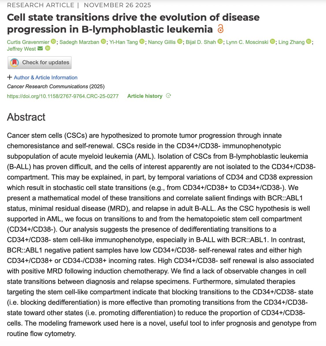 Jeffrey West tweet media