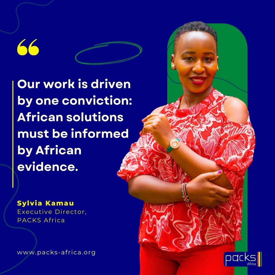 PACKS_Africa's tweet photo. "African solutions must be informed by African evidence."
Sylvia Kamau reminds us why centering local evidence and context is essential for sustainable development across the continent.
#AfricanSolutions #EIDM #ThoughtLeadership https://t.co/JopCNEfoc8