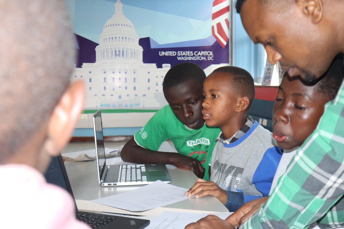 tinkacode's tweet image. Another Wednesday another @CodeClub event at the Nakuru National Library.  We are happy to see girls join the program too, we are truly building an inclusive community of young creators. Join us every Wednesday