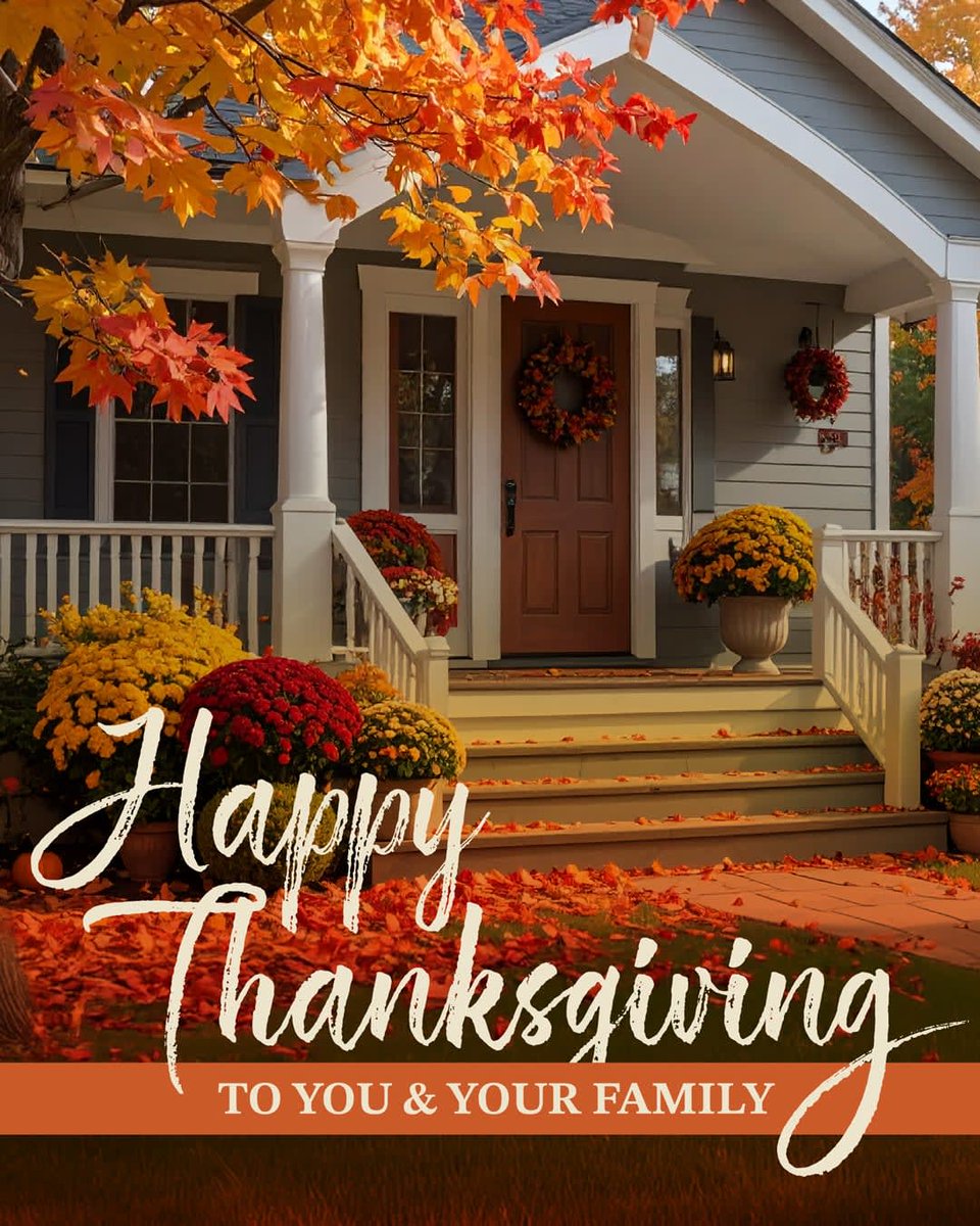 GVHLoans's tweet photo. Today, we're thankful and grateful for the people in our lives, the food on our table and the roofs over our heads. Happy Thanksgiving! https://t.co/sqRPmzLjBh