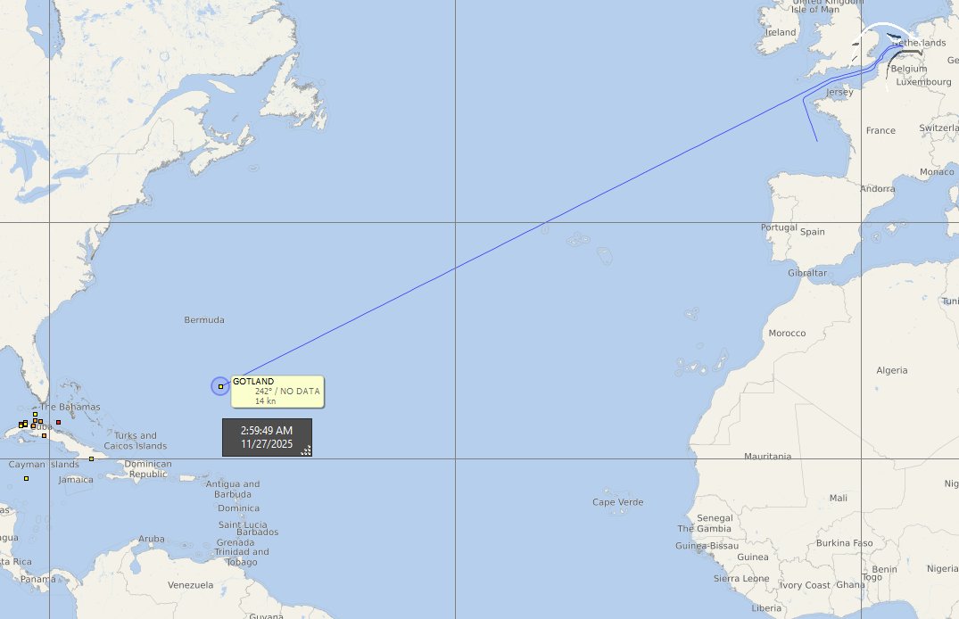 FlconEYES's tweet image. GOTLAND 9480136
Carga por bodegas.

#Holanda-#Mariel 

#Now #Cuba #AIS #cubarcos #27Nov