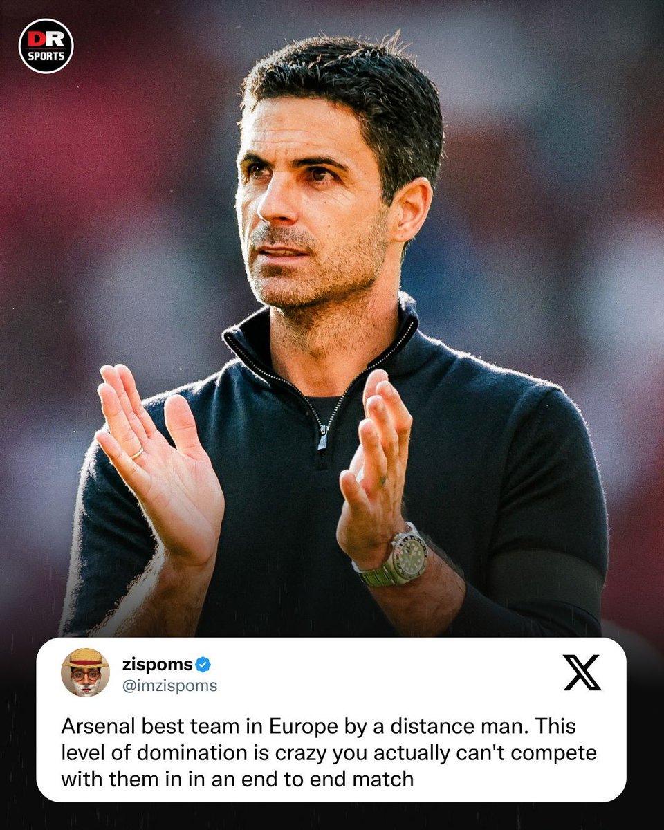 drsportsmedia's tweet image. Arsenal are the best team in the world right now! 💪

#AFC #Arsenal