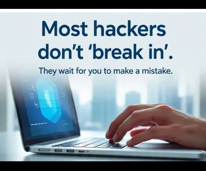 sangatechug's tweet image. 🔐 Small mistakes, big breaches.
Hackers wait for a click, weak password, or fake link.

💡 5 quick habits:
✔️ Think before you click
✔️ Verify before sharing
✔️ Strong, unique passwords
✔️ Enable 2FA
✔️ Stay updated

Stay aware, stay safe. #CyberSecurity #InfoSec #StaySafe 🚀