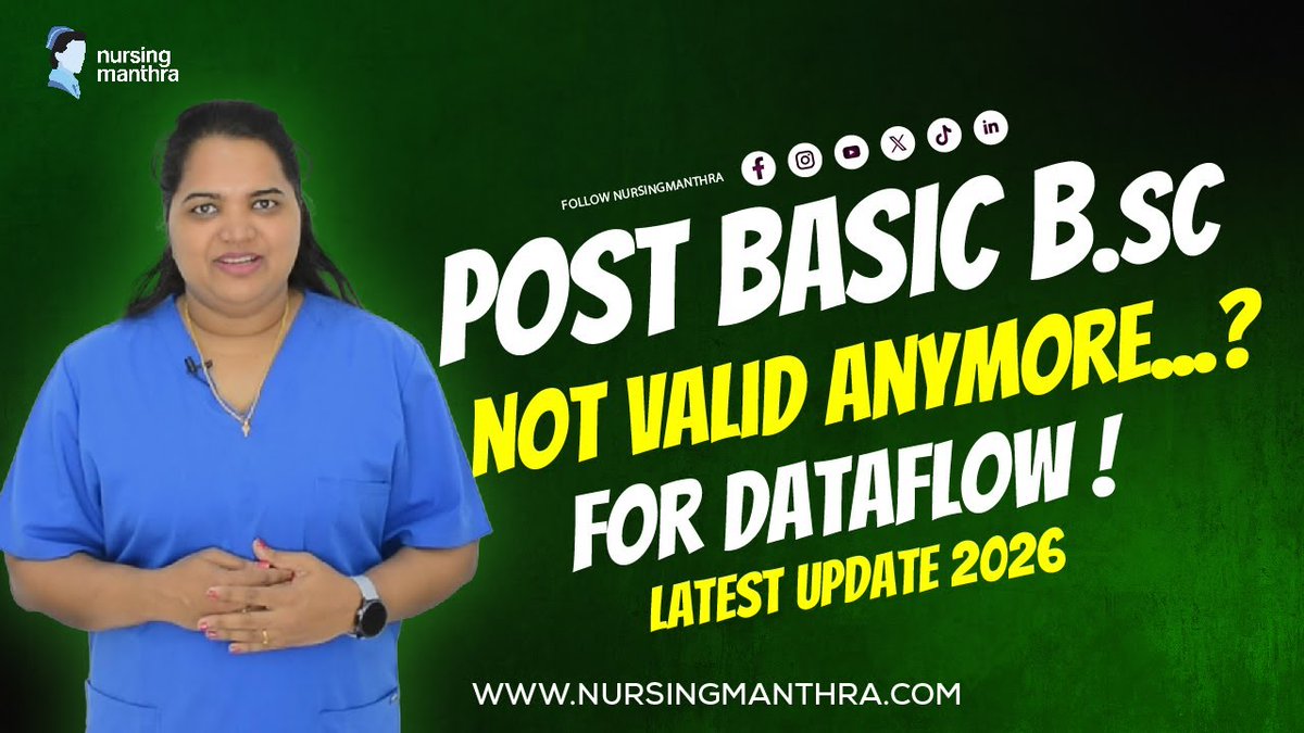 nursingmanthra's tweet image. zurl.co/KBWAq
 Distance Post BSc or BSc Nursing done from India while working abroad can cause “Unable to Verify” in DataFlow and block your Gulf license upgrade. 
#NursingManthra #DataFlow #NursingLicense #GulfNurse #PostBScNursing #DHAExam #MOHUAE #DOHAbuDhabi