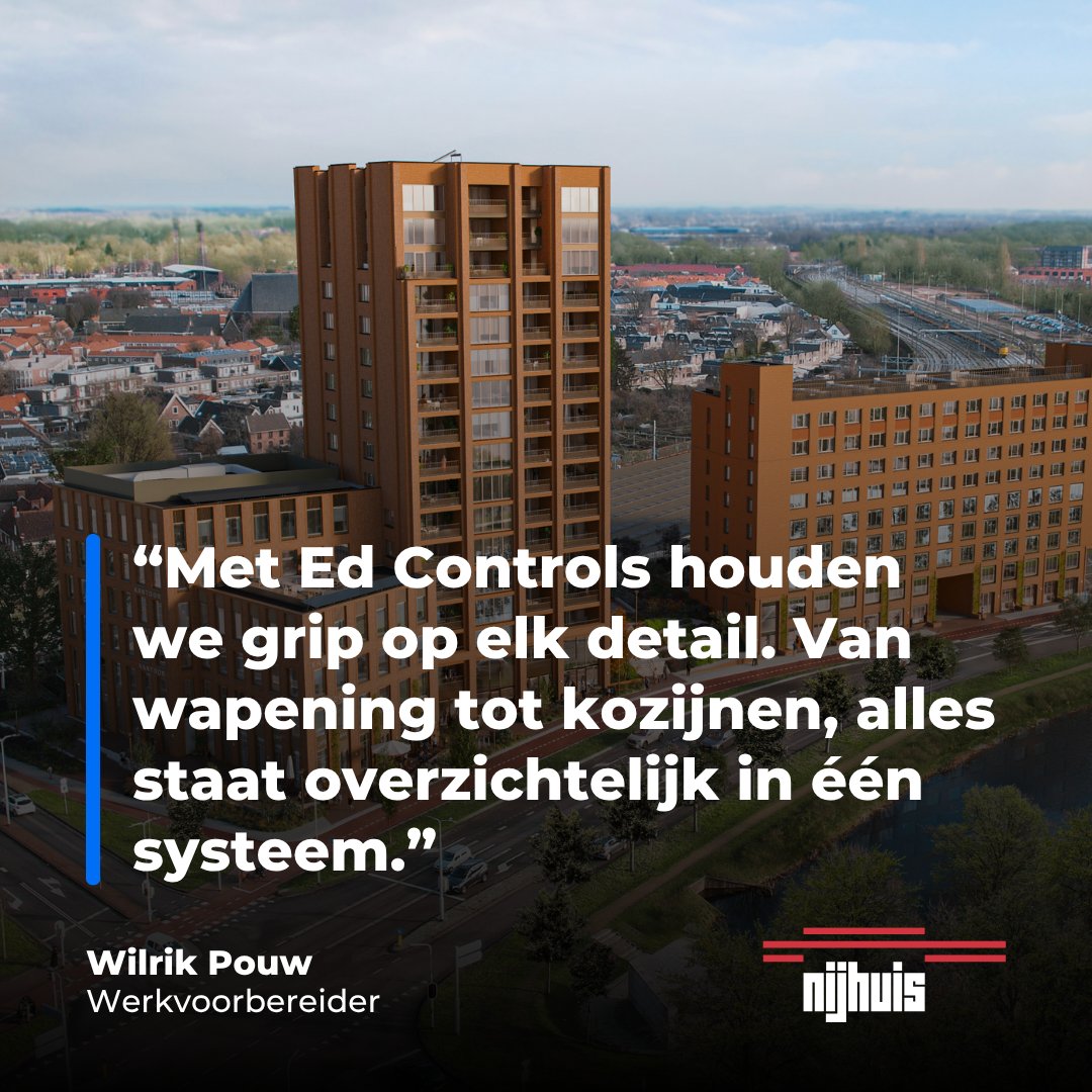 Ed_Controls's tweet image. Voor het project De Kop Handelskade in Deventer gebruikt Nijhuis Bouw onze tool om slim samen te werken:

✅ Kwaliteitscontroles digitaal vastleggen
✅ Veiligheidsinspecties uitvoeren
✅ Altijd inzicht in voortgang

Lees het hele verhaal hier 👉 eu1.hubs.ly/H0p_8Tc0