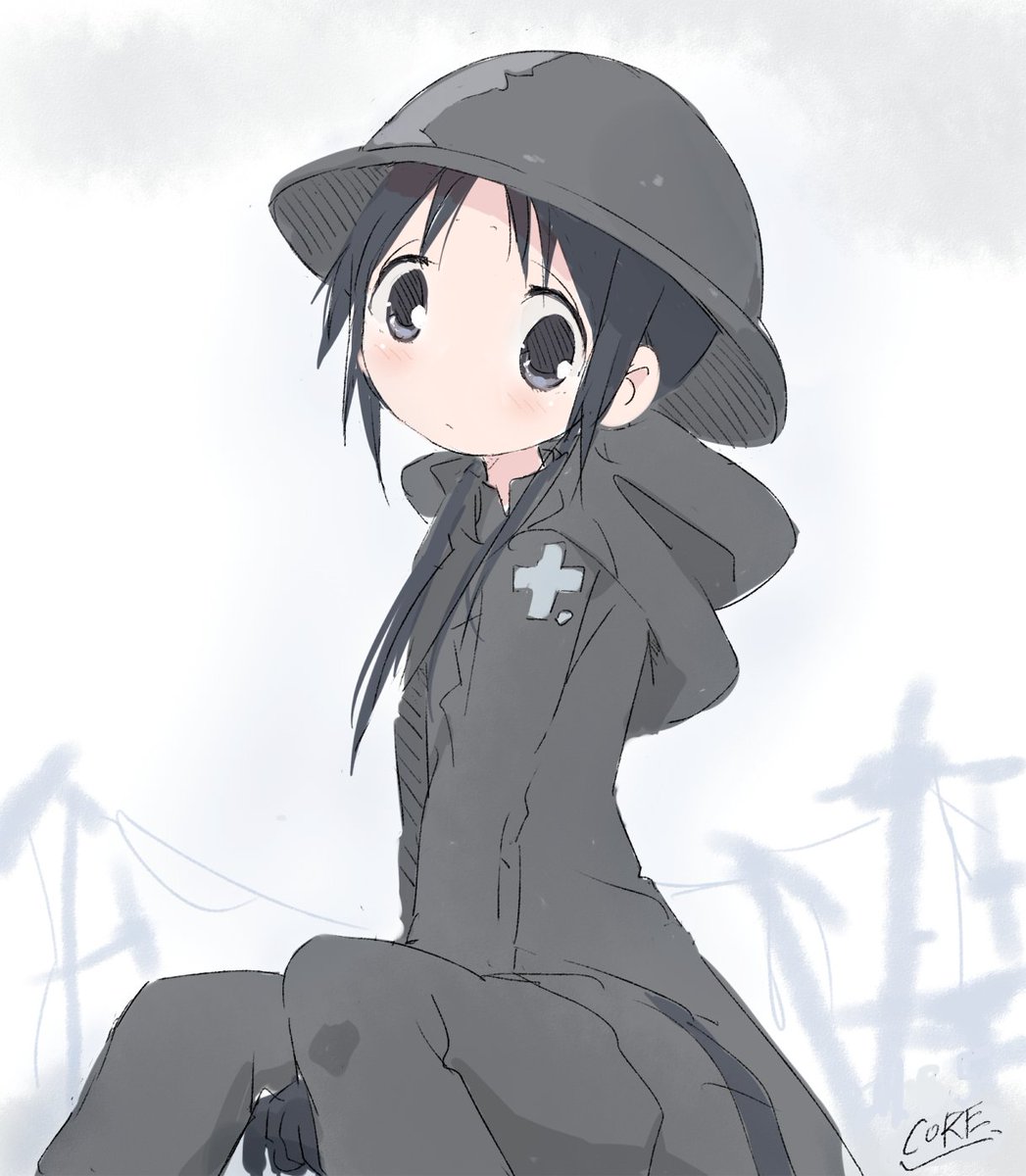 daddymulk2013's tweet image. はい、私の少女終末旅行系の目のタッチはアナから直送されておりますはい（ ｉ _ ｉ ）歴史の長い目なのである