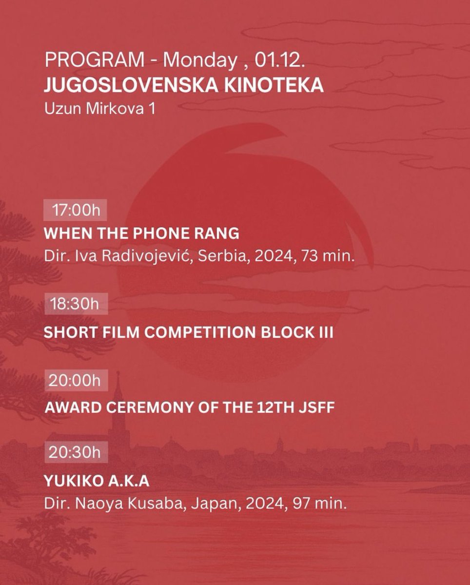 ye_mashi's tweet photo. 🎬12th Japanese Serbian Film Festival
🎞️第12回日本セルビア映画祭
Short Film Competition

🍜Yellow MashiMashi Rhapsody（Beta）🍜

📍上映情報
日程｜2025年12月1日(月)18:30〜
会場｜セルビア🇷🇸ベオグラード
https://t.co/kz4lxTOVnG

#JSFF
#イエマシ
#Japan
#Belgrade
#Serbia https://t.co/JibJRnSfdQ